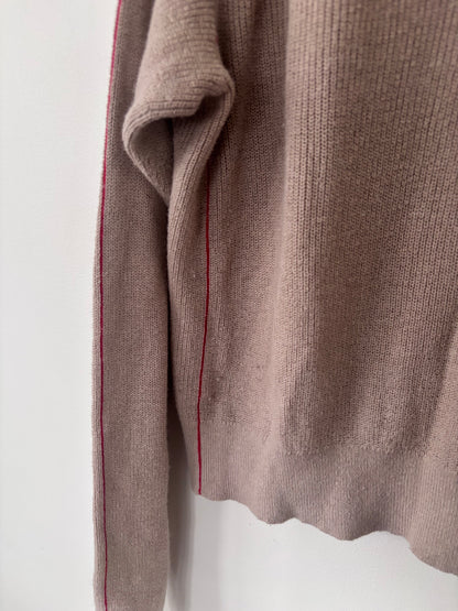 Aritzia Babaton Knit Cashmere Taupe Sweater | Sz Medium