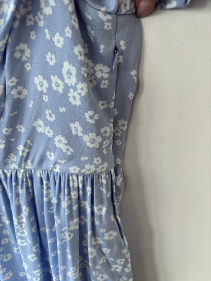 RD Style Floret Crepe Puff Dress | Sz Small