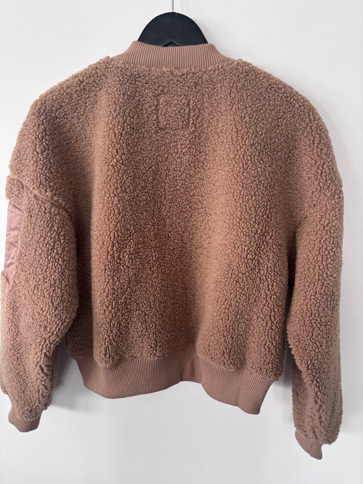 Abercrombie Fleece Teddy Bomber Jacket | Sz Large