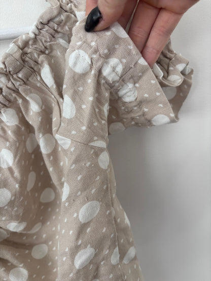 Vero Moda Linen Blend Ruffle Top | Sz Medium