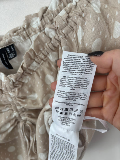 Vero Moda Linen Blend Ruffle Top | Sz Medium