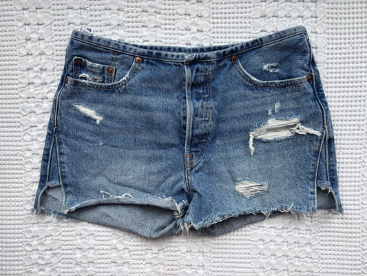 Levi's 501 Denim Shorts w/o Waistband  | Sz 29 (fit small)