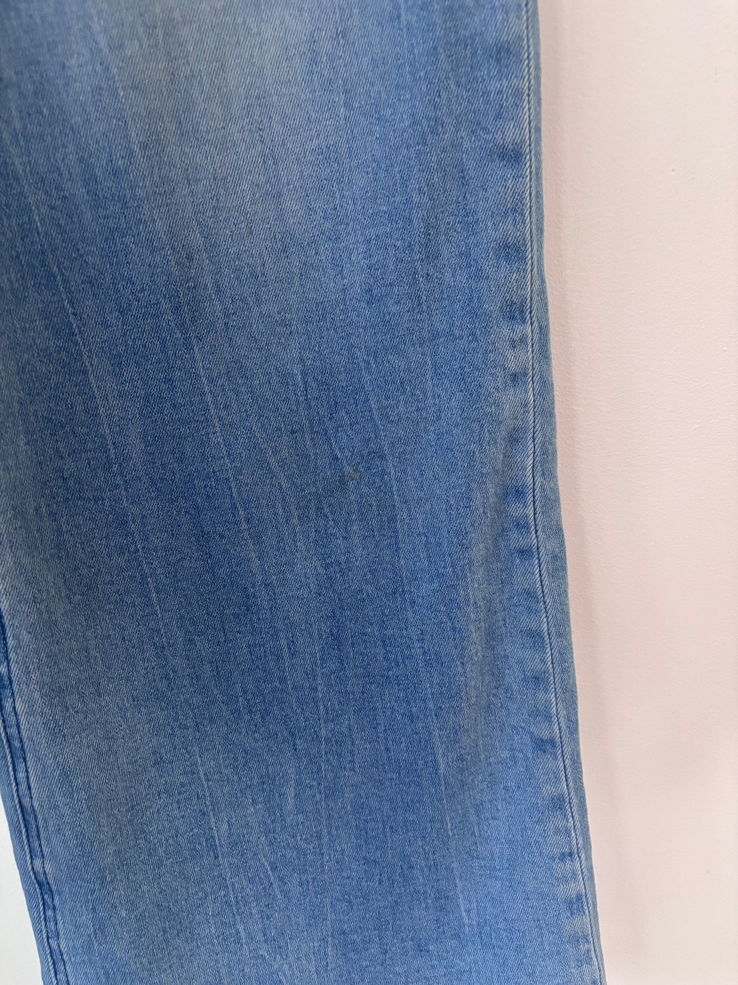 Vervet Wide Leg High Rise Comfort Stretch Denim | Sz 30 (Tough Love)(F61P3)