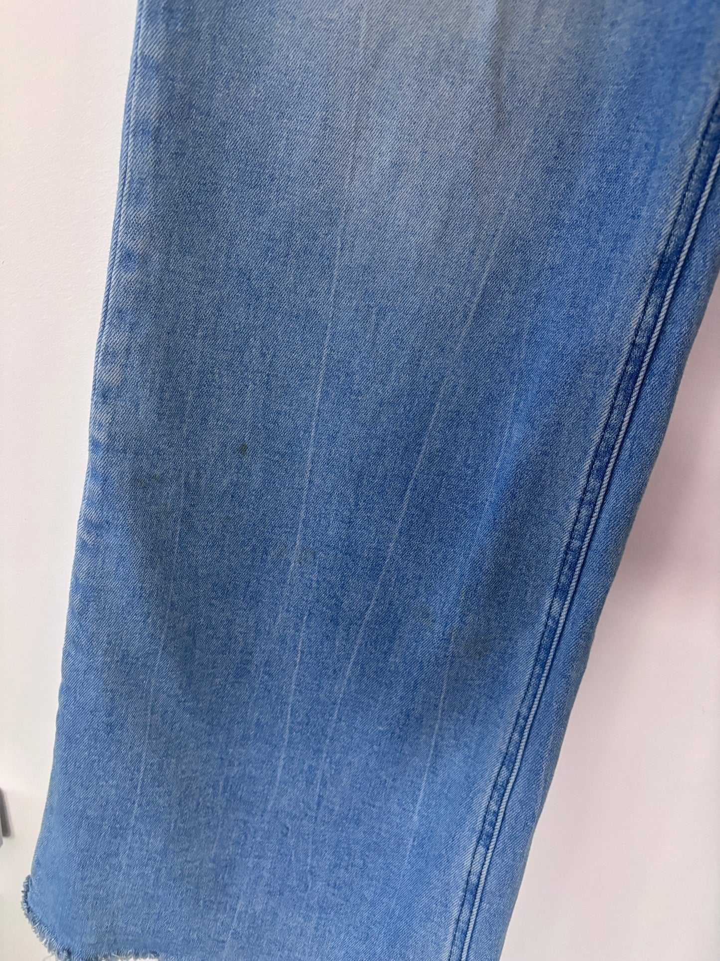 Vervet Wide Leg High Rise Comfort Stretch Denim | Sz 30 (Tough Love)(F61P3)