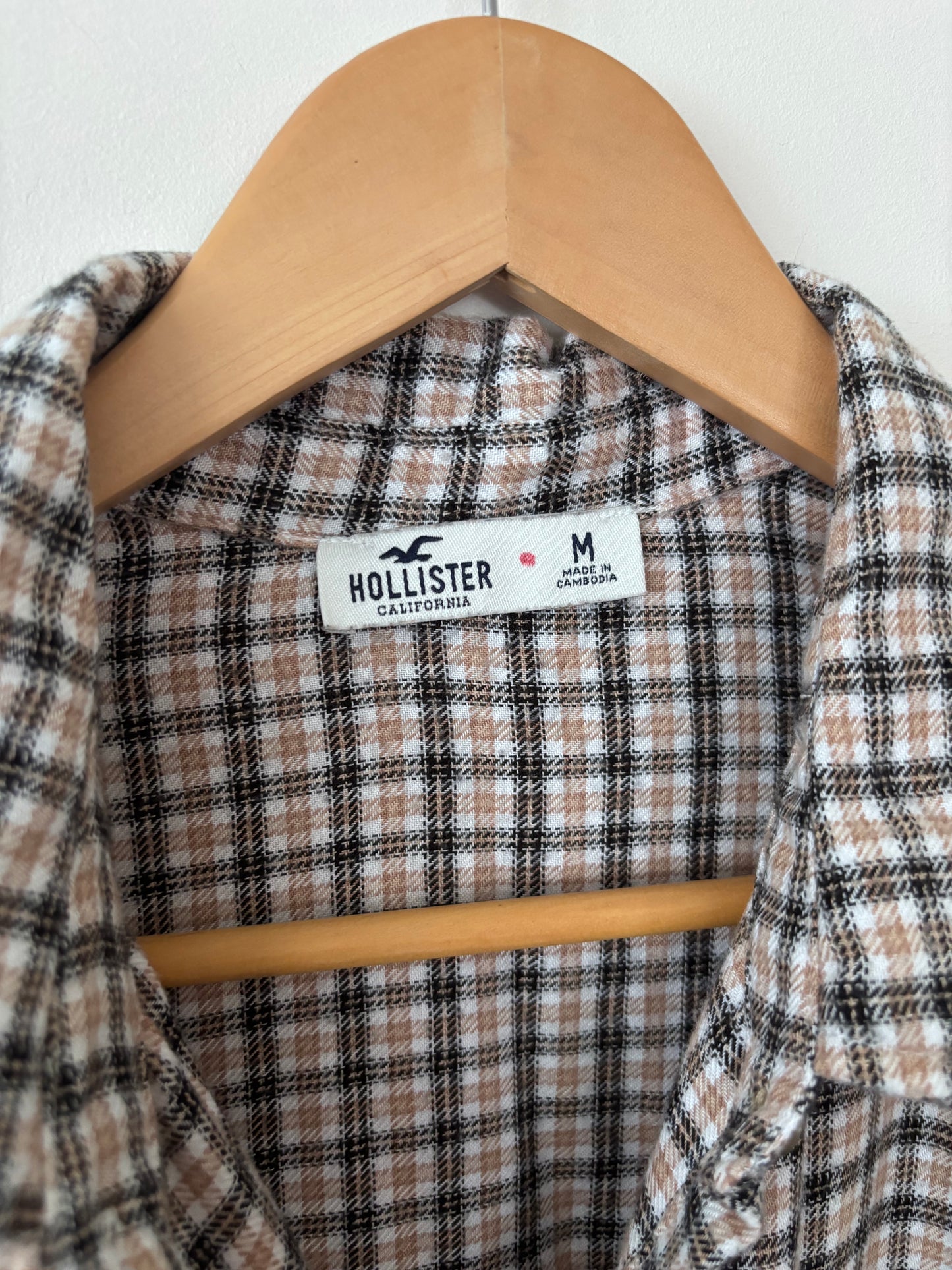 Hollister Soft Flannel Button Down Shirt | Sz Medium (fits a large)