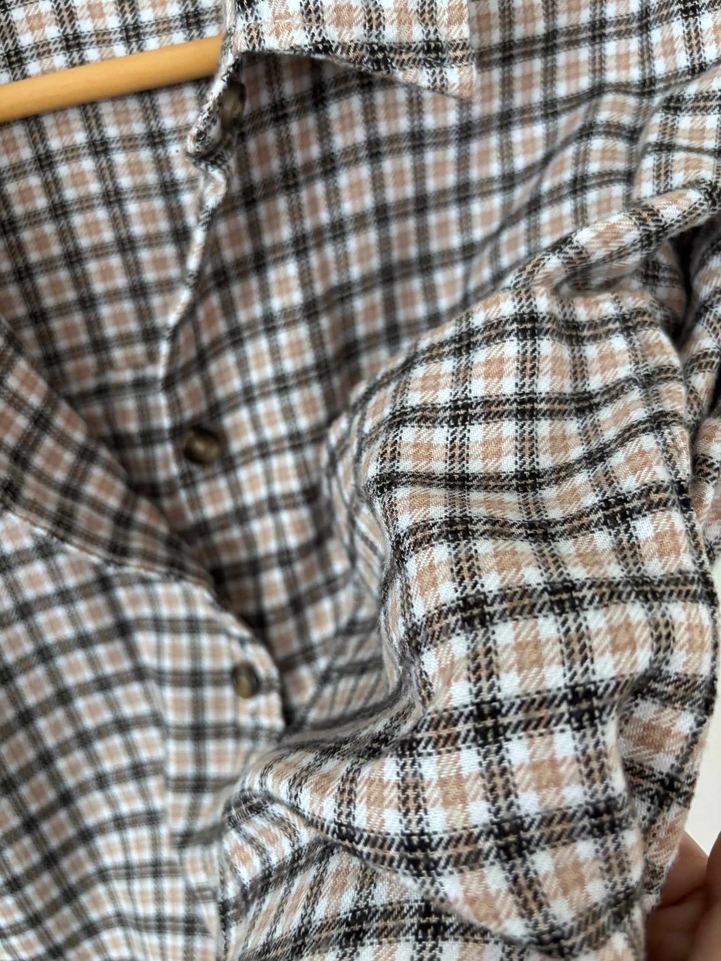 Hollister Soft Flannel Button Down Shirt | Sz Medium (fits a large)