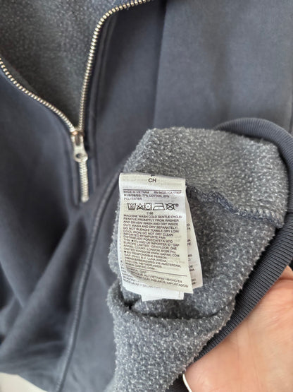 Gap Fleece 1/2 Zip Pullover in Navy | Sz Small (oversized)