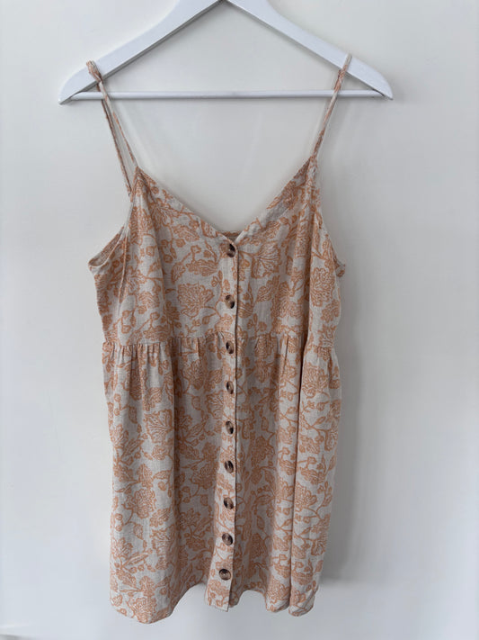 Gentle Fawn Palm Honey Floral Mini Dress | Sz XL