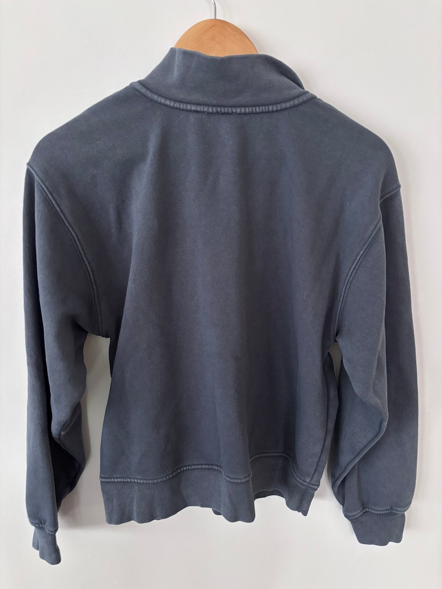 Gap Fleece 1/2 Zip Pullover in Navy | Sz Small (oversized)