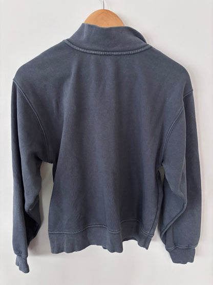 Gap Fleece 1/2 Zip Pullover in Navy | Sz Small (oversized)