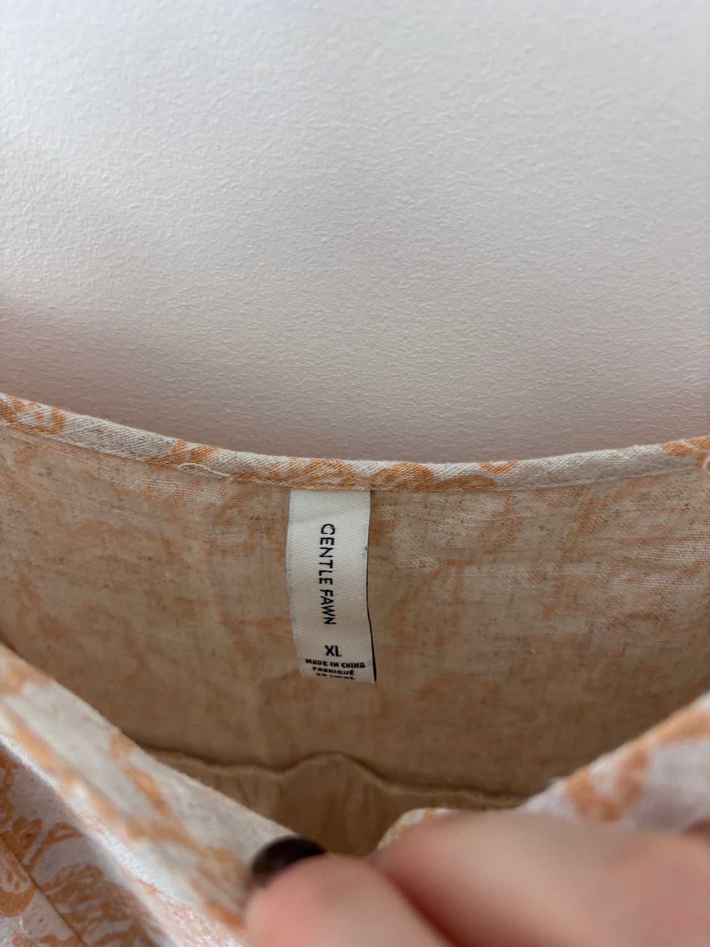 Gentle Fawn Palm Honey Floral Mini Dress | Sz XL