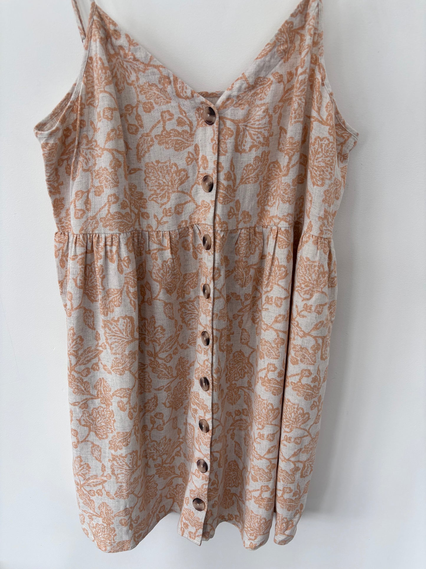 Gentle Fawn Palm Honey Floral Mini Dress | Sz XL