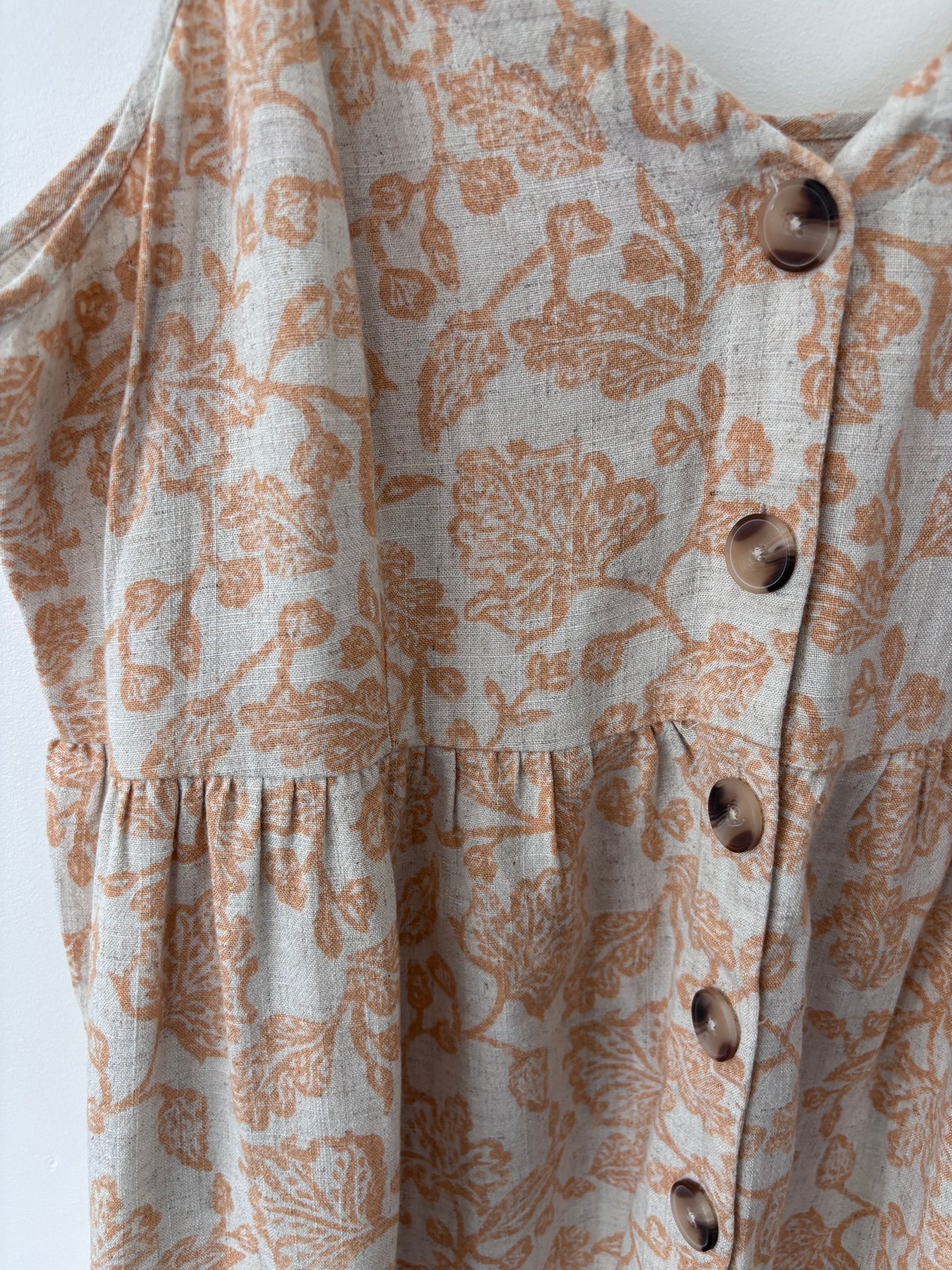 Gentle Fawn Palm Honey Floral Mini Dress | Sz XL