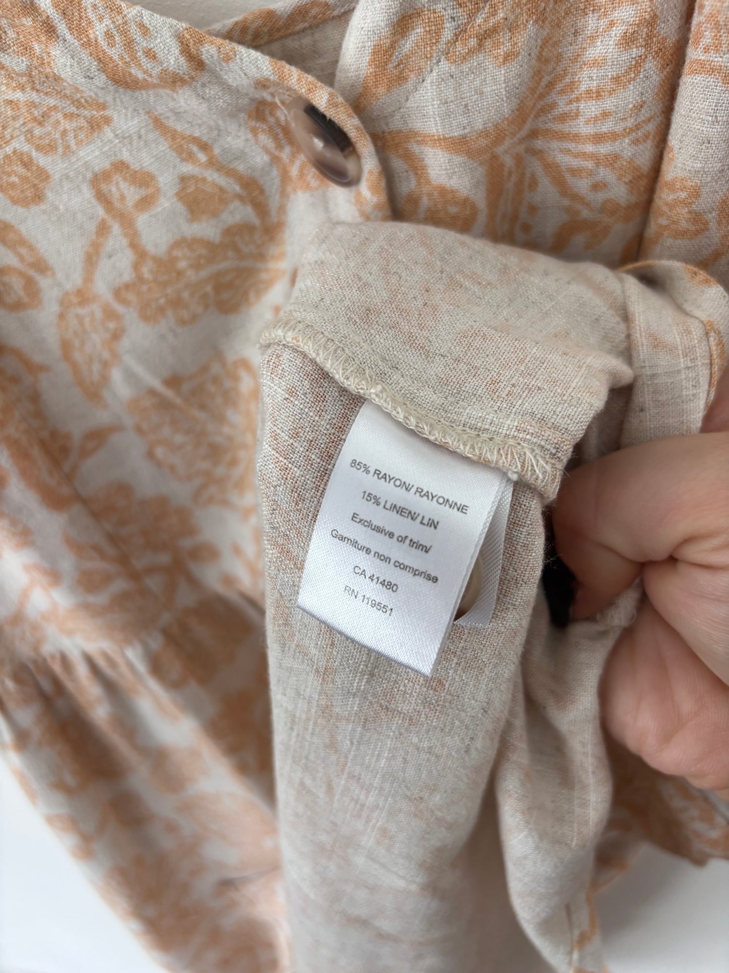 Gentle Fawn Palm Honey Floral Mini Dress | Sz XL