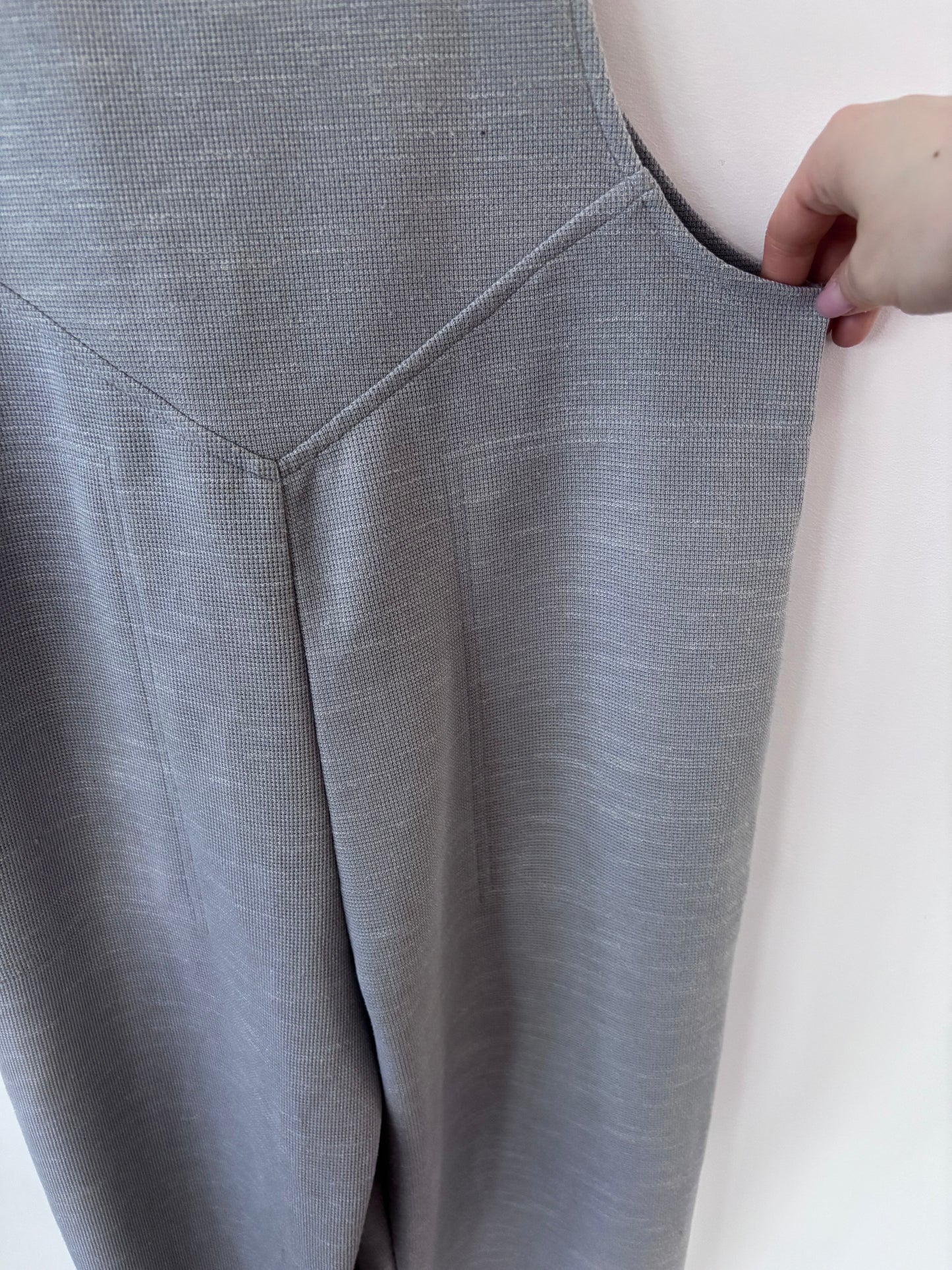 Jackson Rowe Light Blue/Grey Jumpsuit | Sz XS (Fits a sz Small)(F67P3)