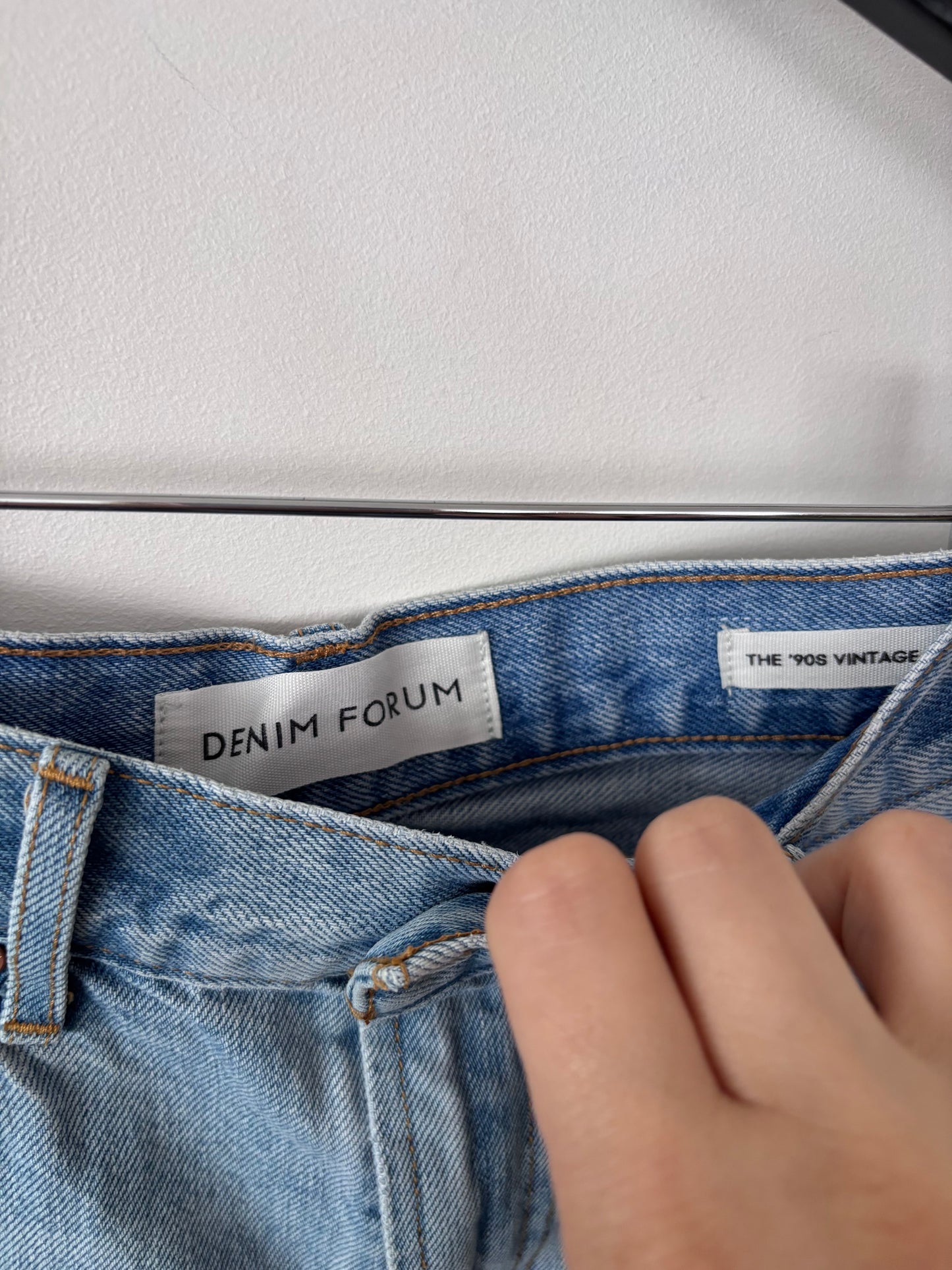 Denim Forum The 90s Vintage High Baggy Shorts | Sz 27 (fits a little big)