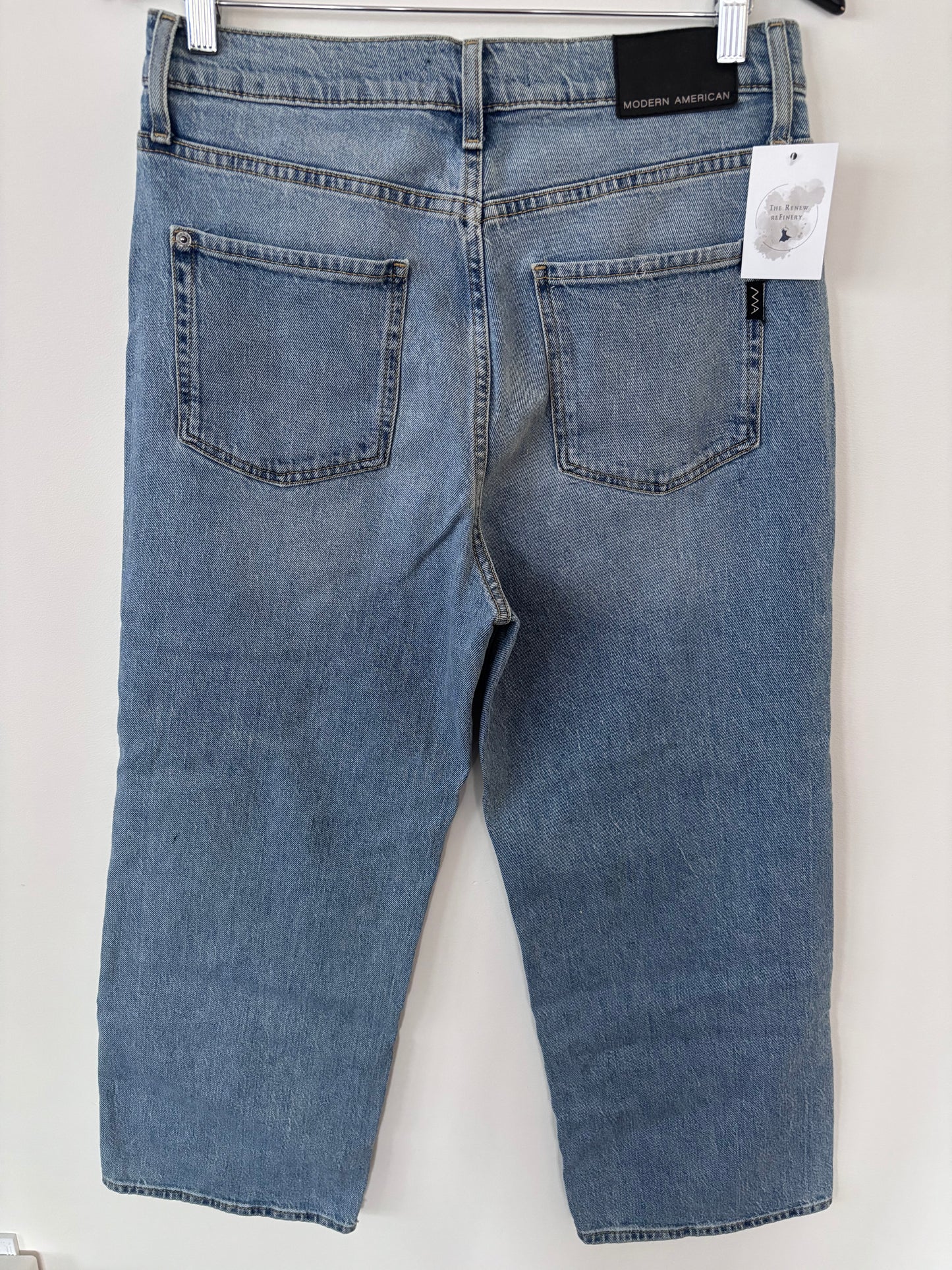 Modern American Savannah High Wide Denim | Sz 30 (F32S6)