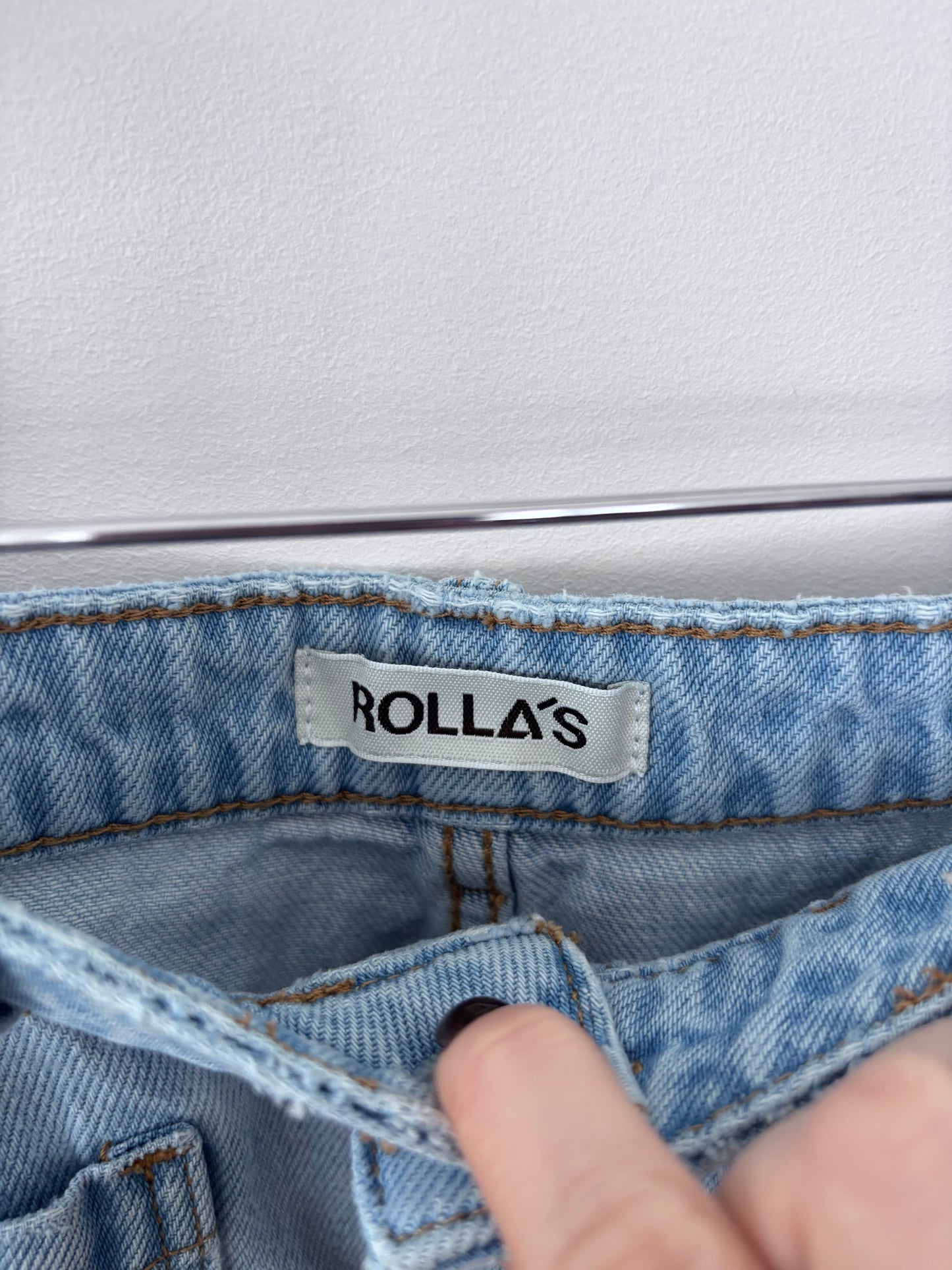 Rolla's Sailor Skirt Lyocell Denim Blue | Sz 30
