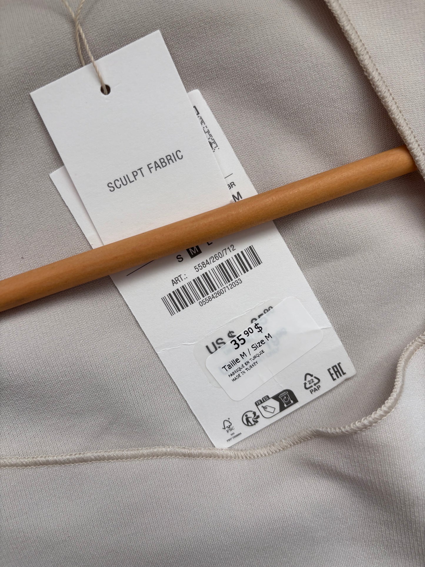 Zara Stretch Square Neck Bodysuit NWT | Sz Medium