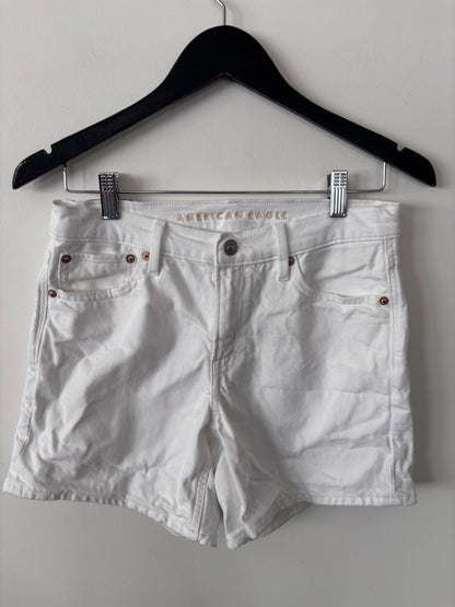 AE Relaxed Shorts Strigid White | Sz 4