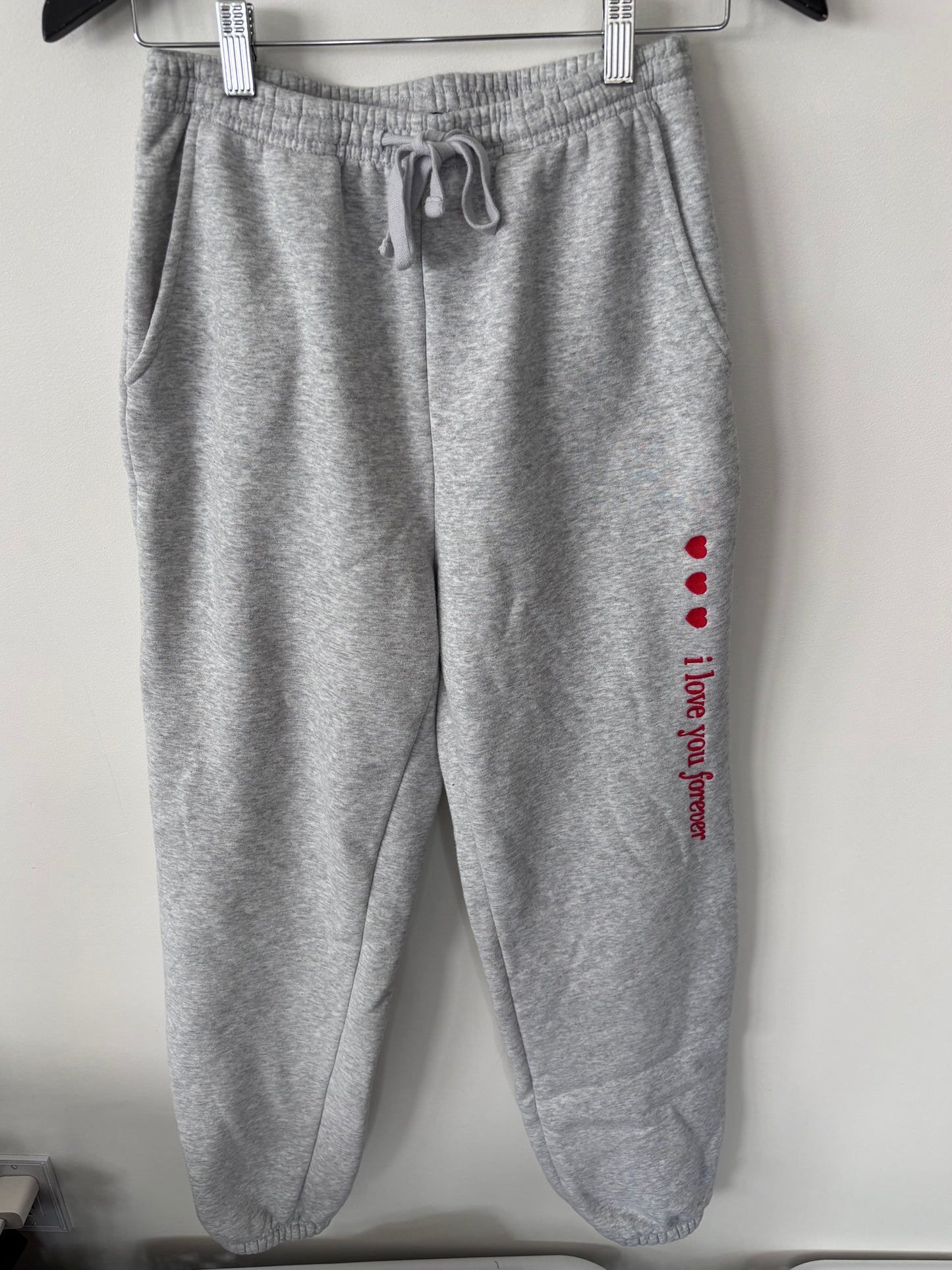 Brunette the Label "I Love You Forever" Oversized Jogger | Sz XS/S