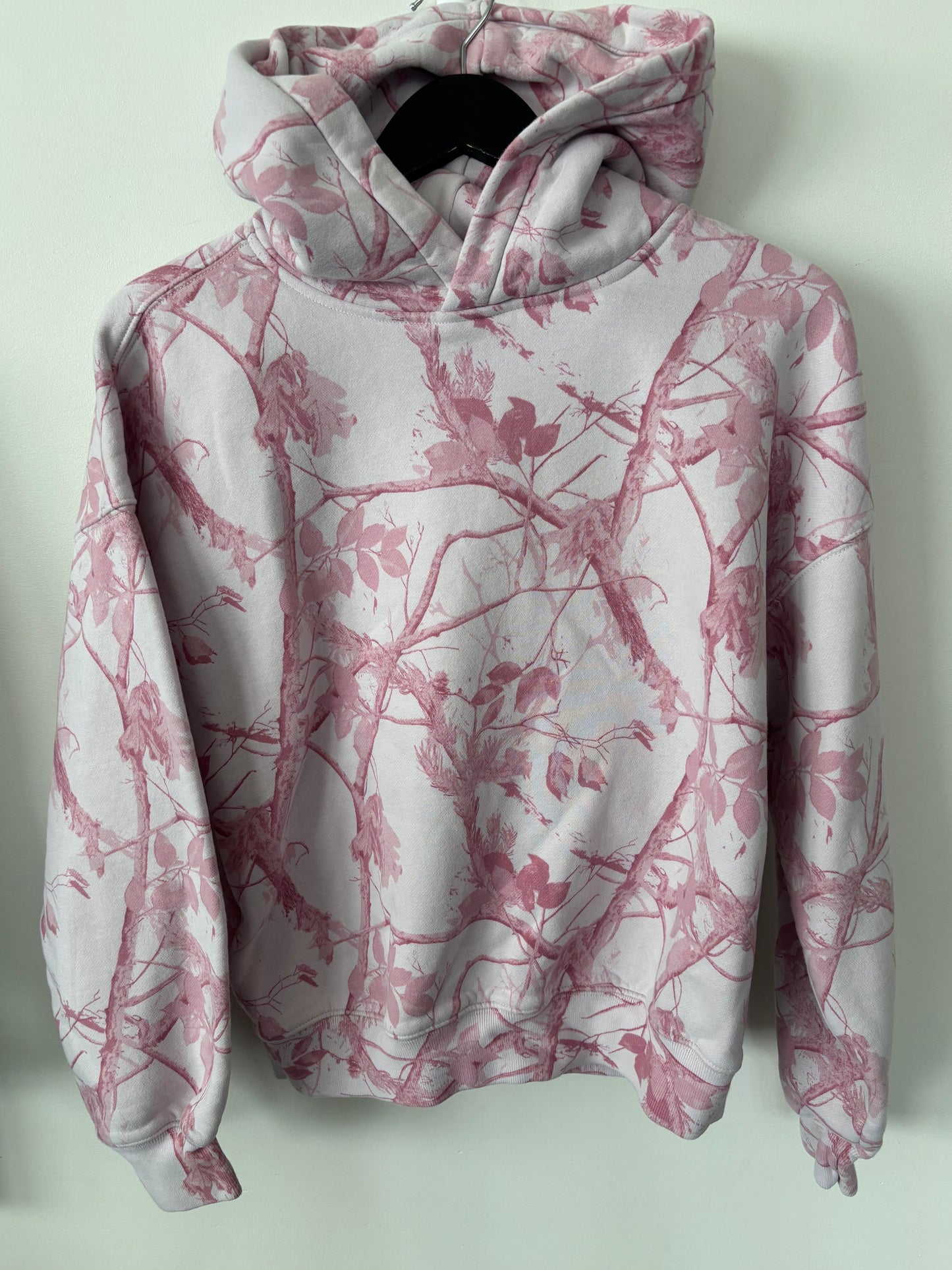 A&F Soft Collection Sunday Hoodie Pink Camo | Sz Medium