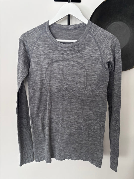 Lululemon Swiftly Tech Long-Sleeve Shirt 2.0 Hip Length | Sz 6 or 8 (approx)(F27L9)