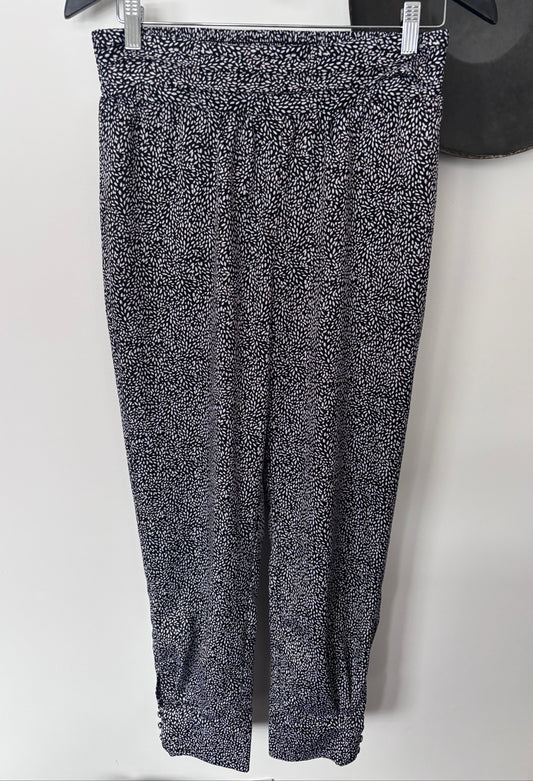 Abercrombie Ditsy Patterned Harem Pants | Sz Medium (F72L9)