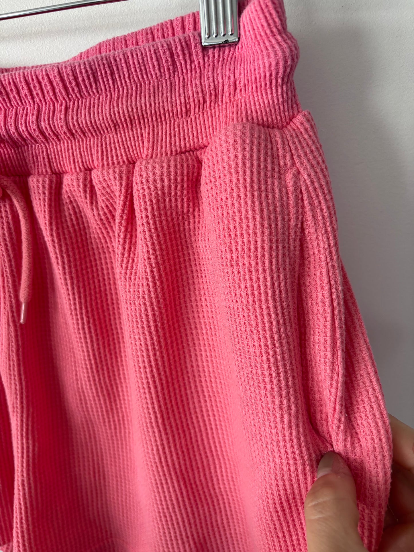 Priv Everyday Waffle Set in Hot Pink | Sz Small