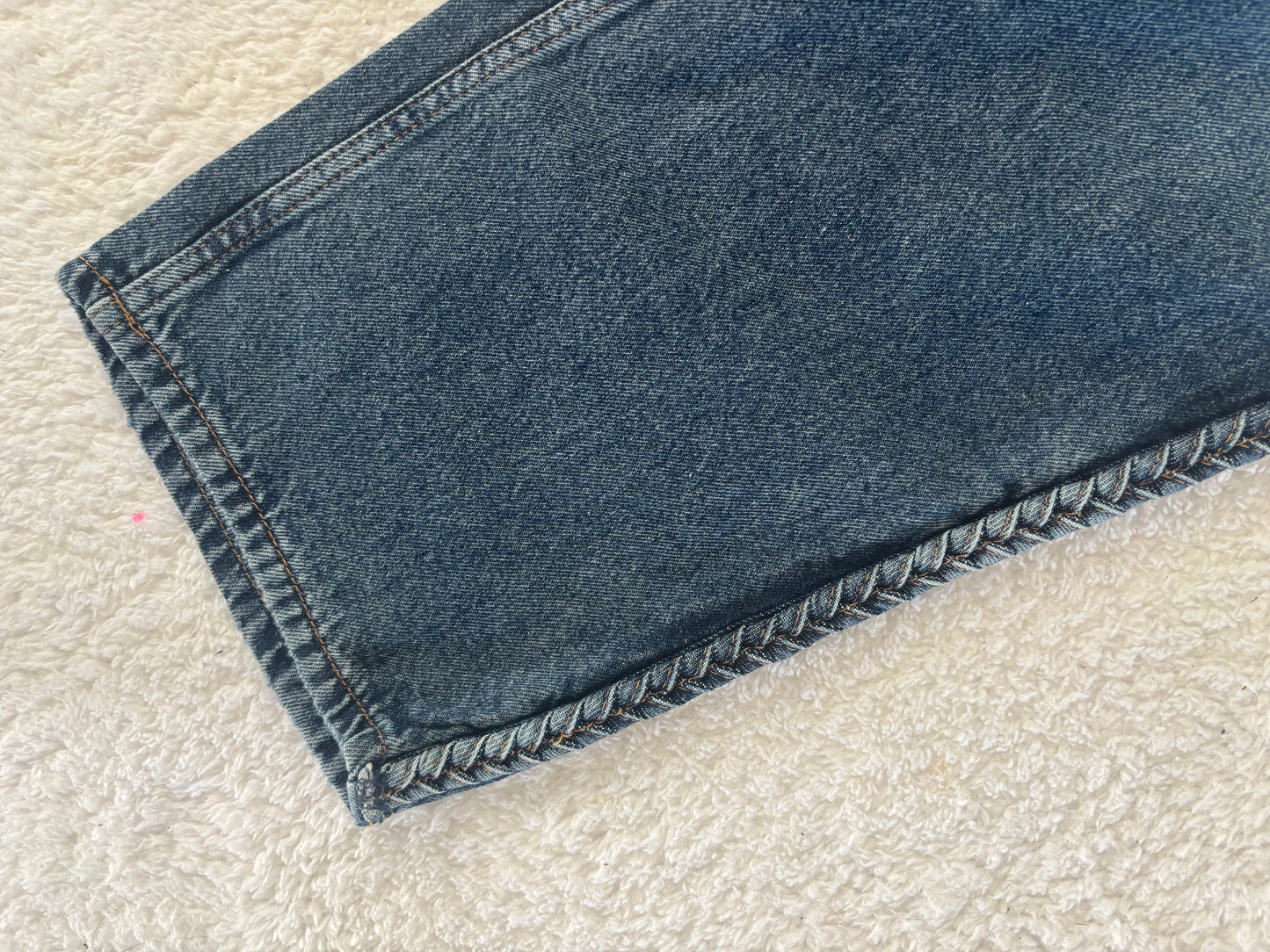 H&M Straight HR Braided Cropped Jeans | Sz 16 NWT (N04N18)