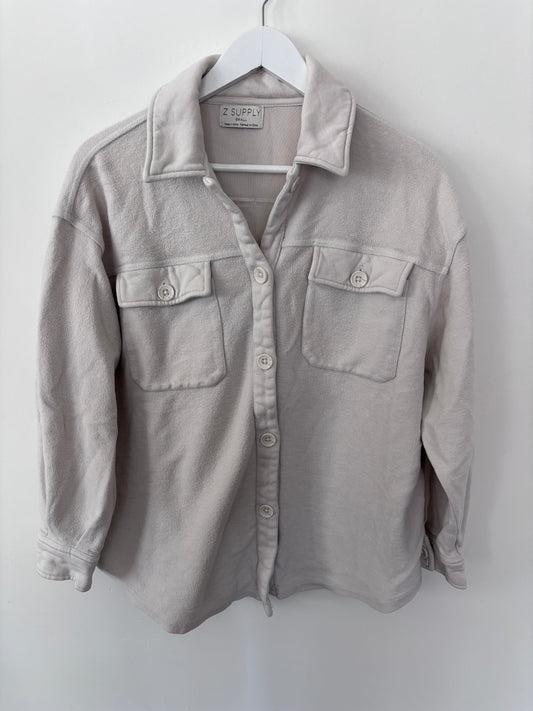 Z Supply Soft Button Up Shacket | Sz Small Oversized