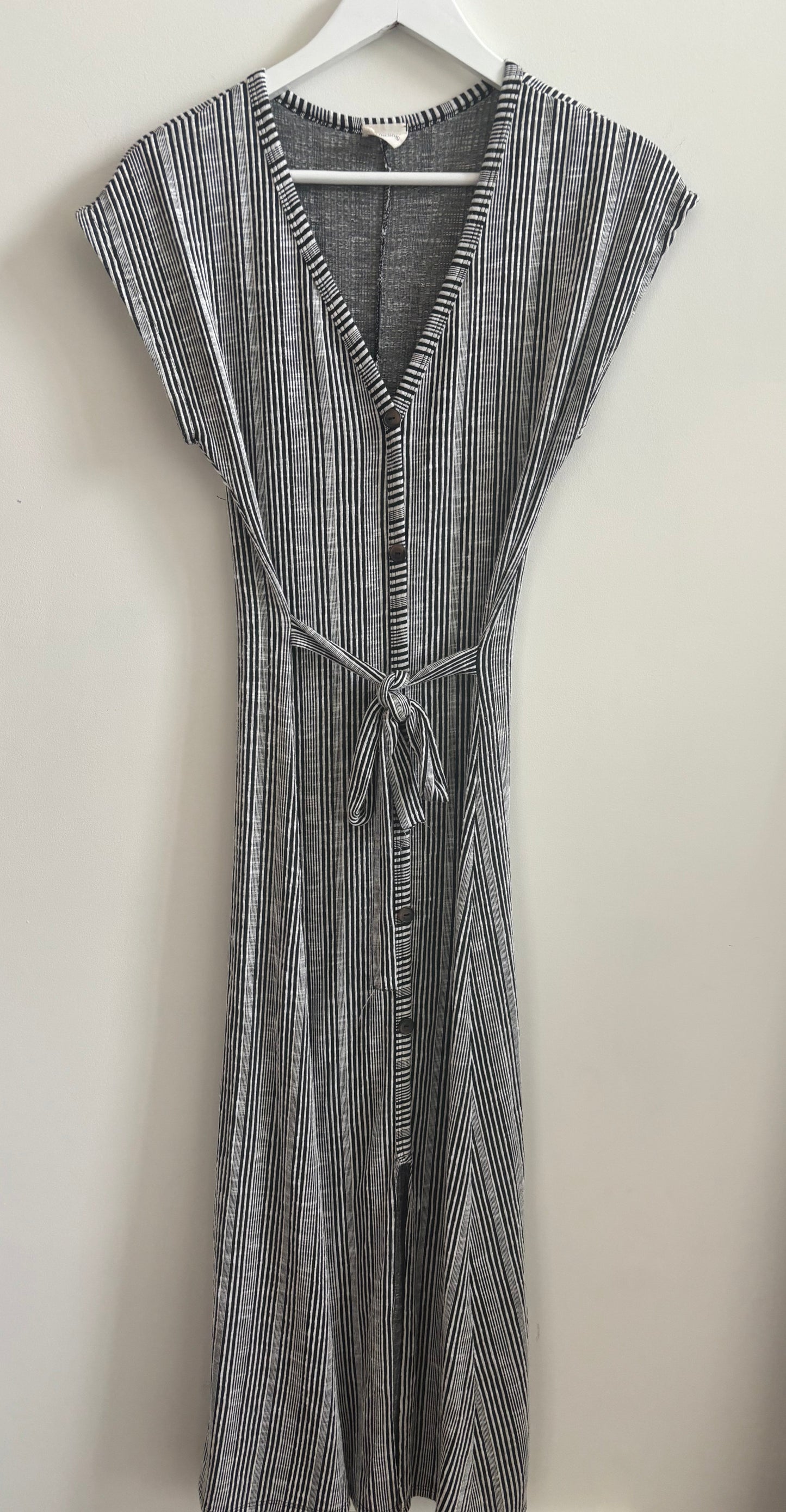 Caution to the Wind / Anthropologie Belted Dress | Small