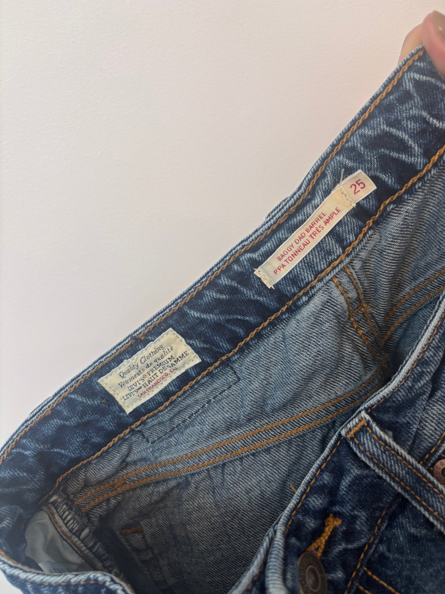 Levi's Baggy Dad Barrel Jeans | Sz 25 (loose fit)