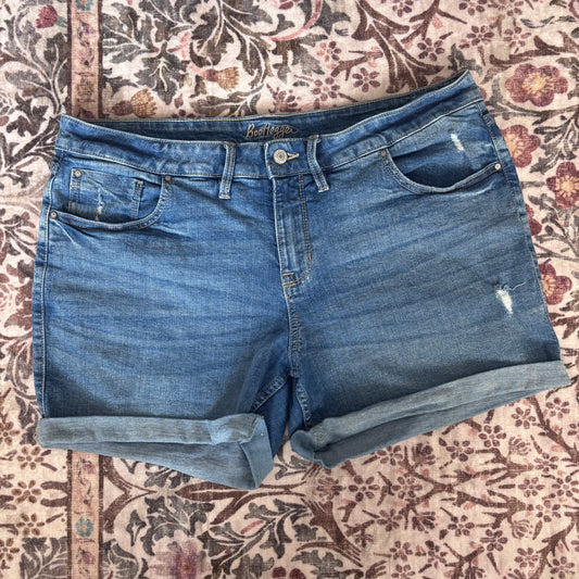 Bootlegger Rolled Cuff Shorts | Sz 33 or 16