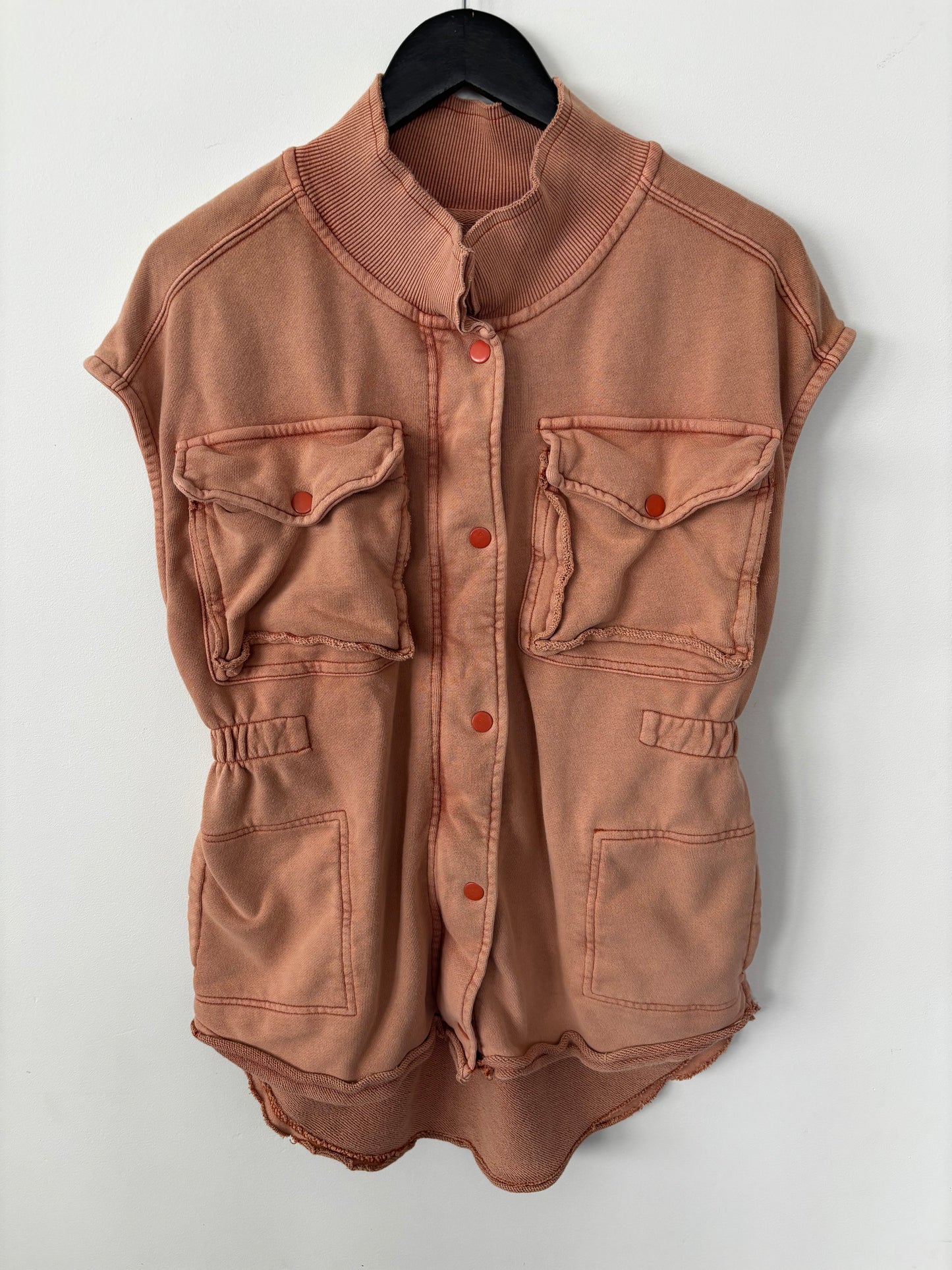 Free People We The Free Coza Utility Vest | Small (N65T2)