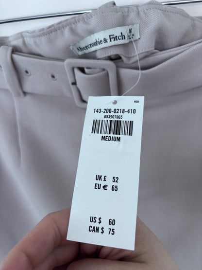 A&F Beige Belted Skort NWT | Sz Medium