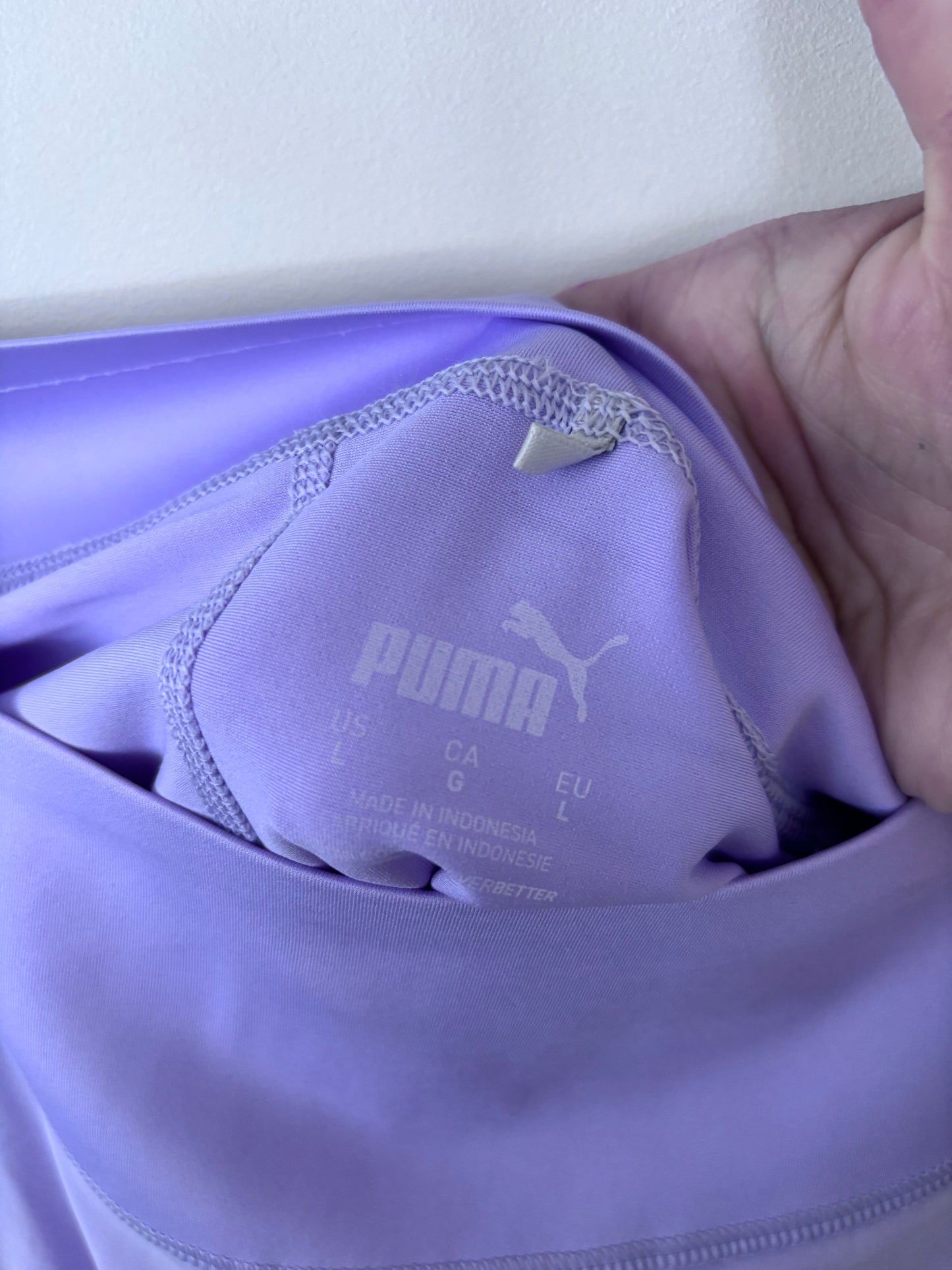 Puma Light Purple Golf Skort | Sz Large