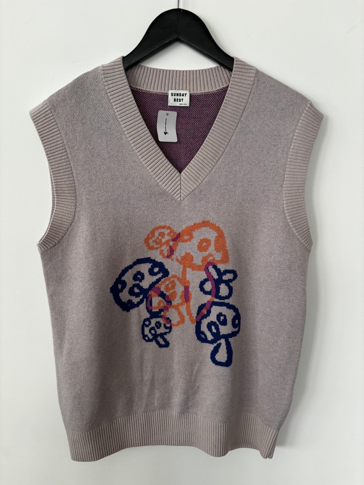 Sunday Best / Aritzia Wool Blend V-neck Vest | Medium (fits like Large or XL)