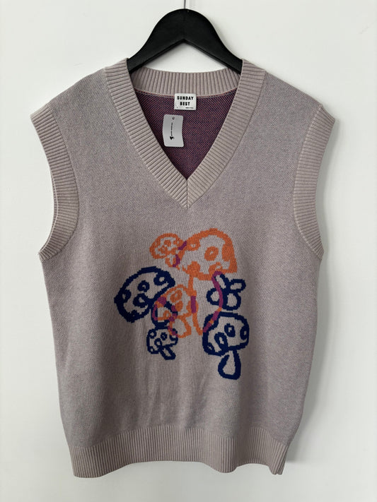 Sunday Best / Aritzia Wool Blend V-neck Vest | Medium (fits like Large or XL)