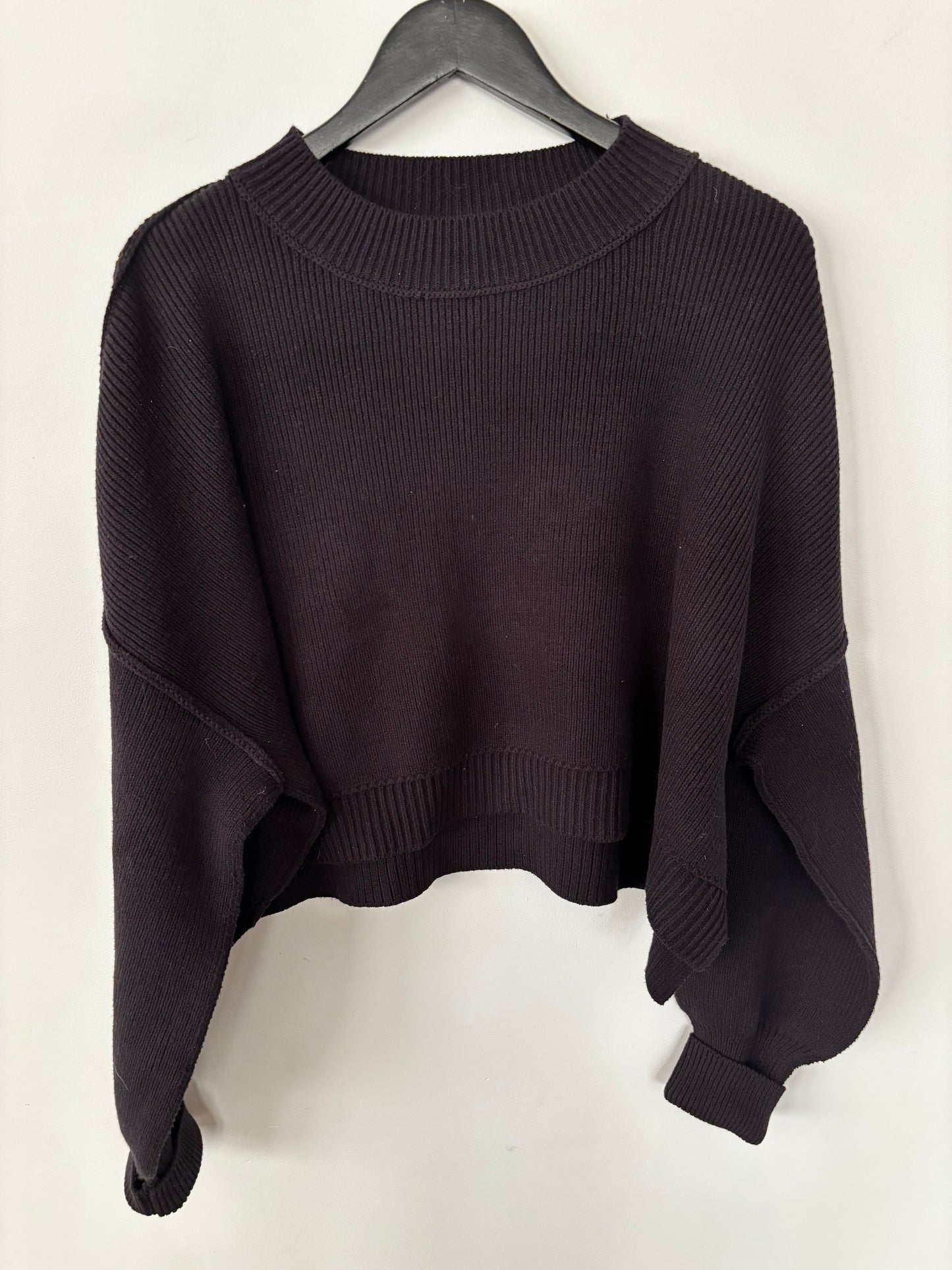 Free People Easy Street Crop Pullover | Medium