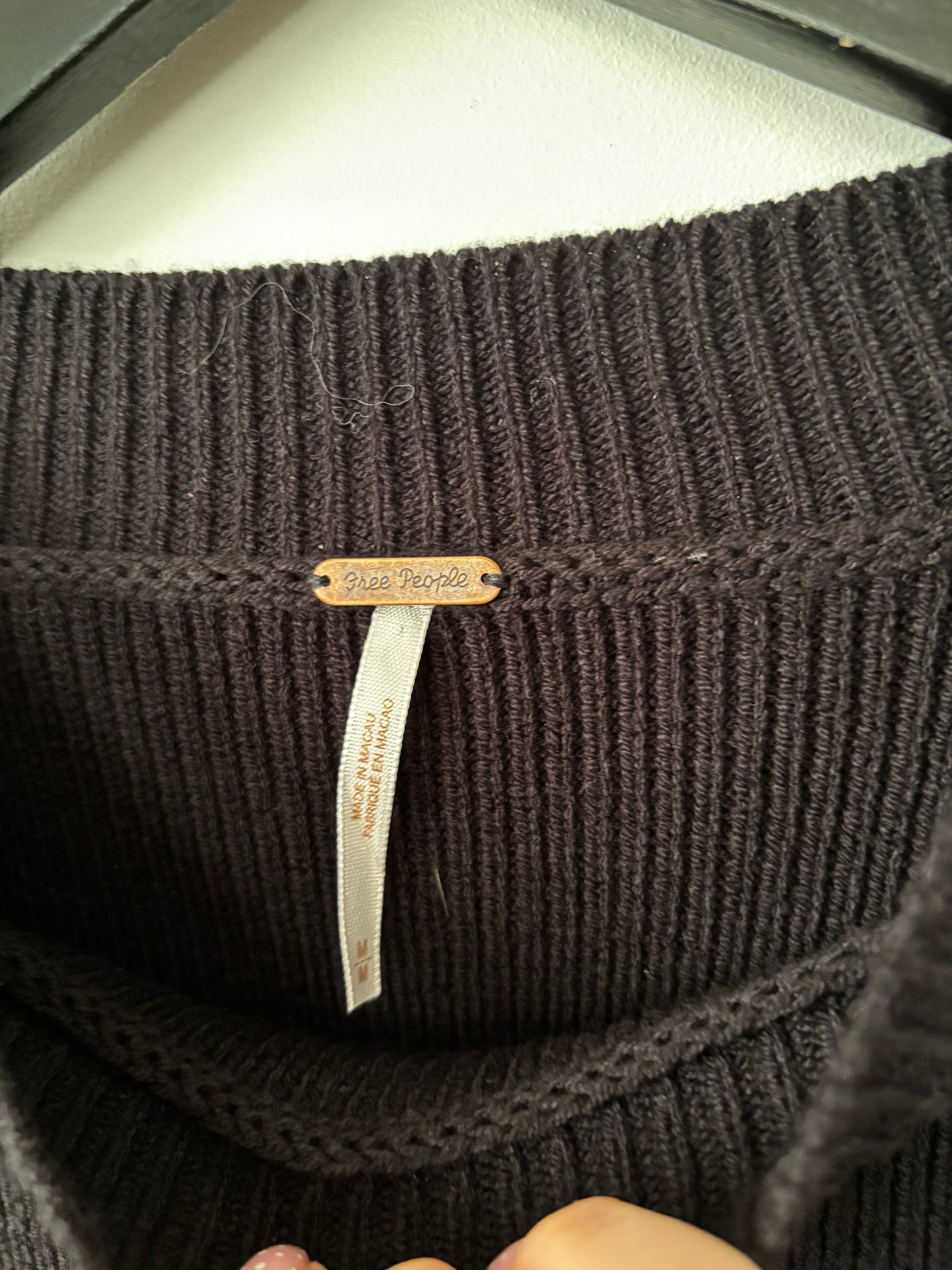 Free People Easy Street Crop Pullover | Medium