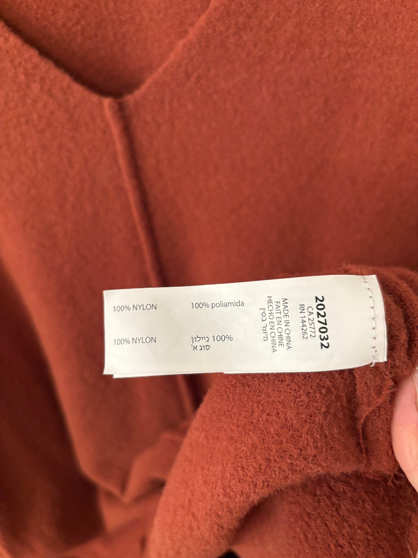 Dex Reverse Seam V-neck Sweater | Medium Oversized