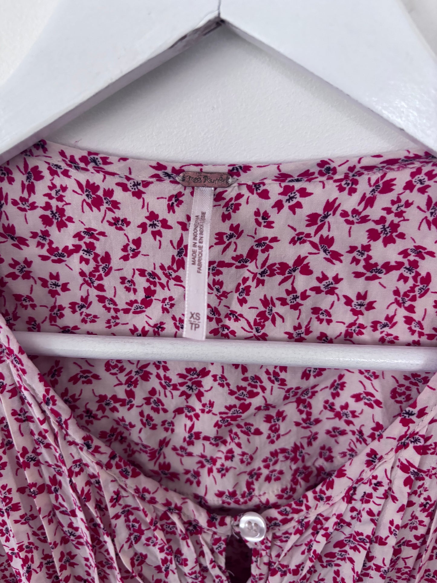 Free People One Fine Day Dress Red | XS (fits a small)