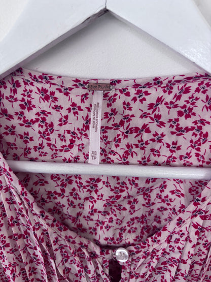 Free People One Fine Day Dress Red | XS (fits a small)