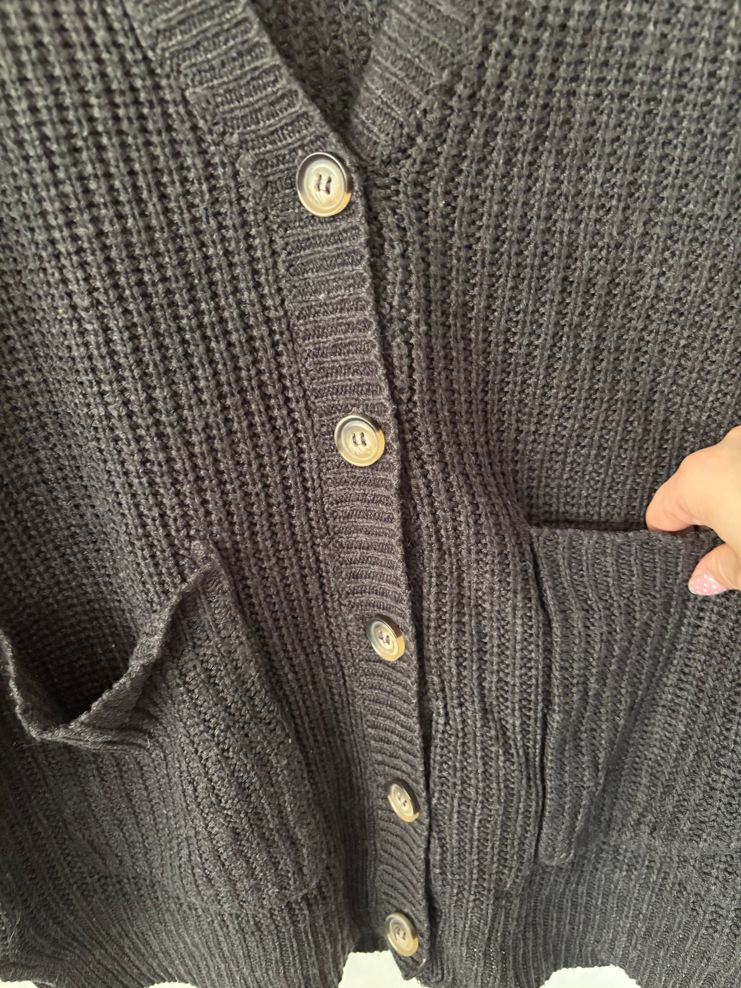 Urban Heritage Knit V-neck Cardigan | Large (N59S20)