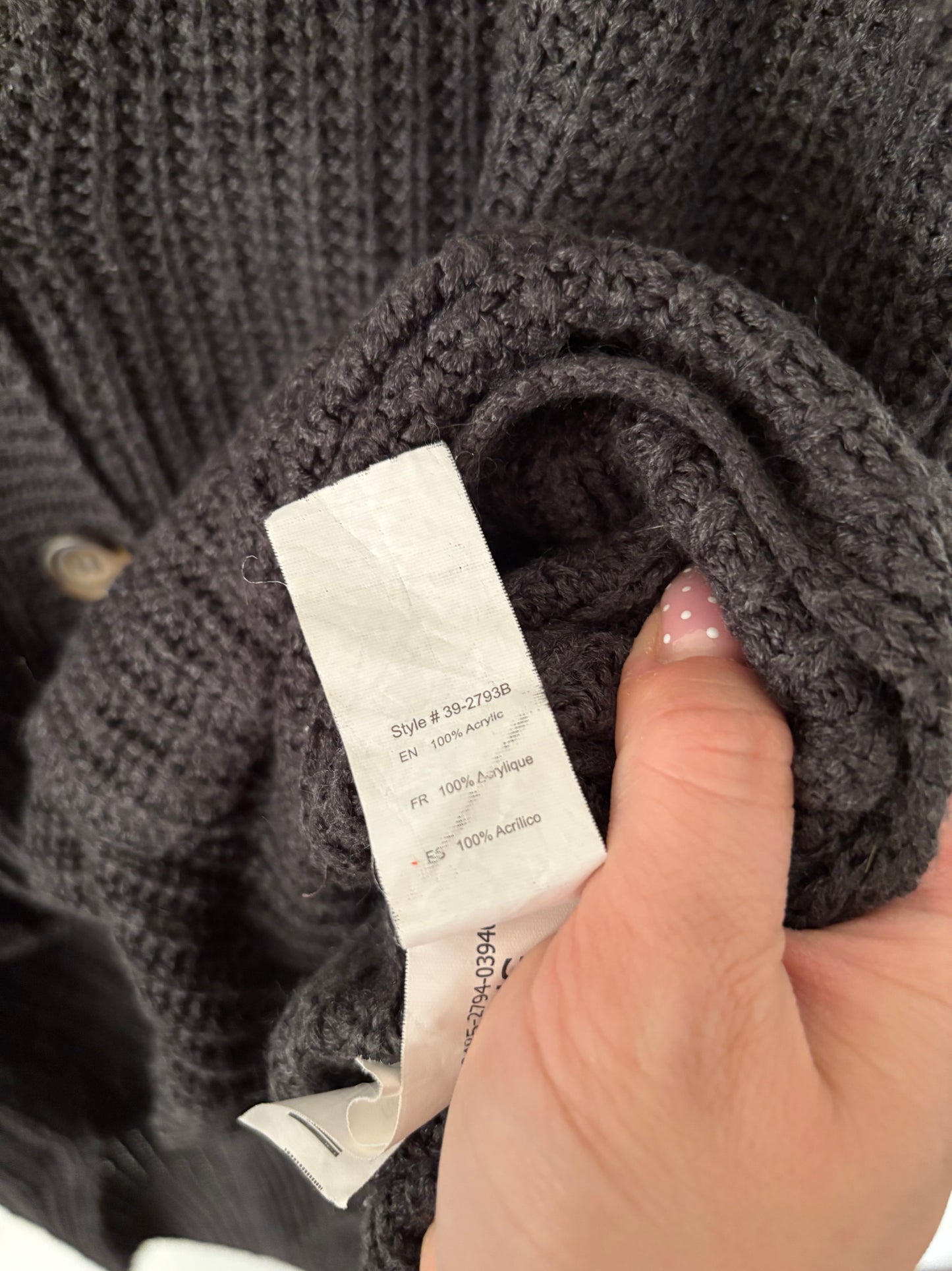 Urban Heritage Knit V-neck Cardigan | Large (N59S20)