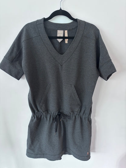 Indygena Sweater Dress in Charcoal | Large