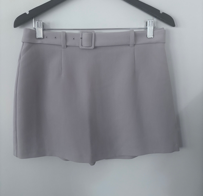 A&F Beige Belted Skort NWT | Sz Medium