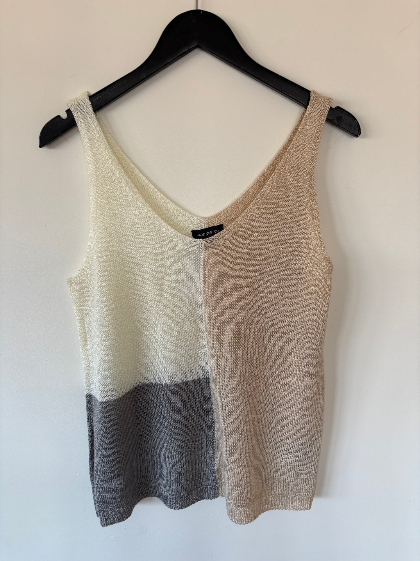 WH1 Colour Block Knit Tank | Large (N81N19)