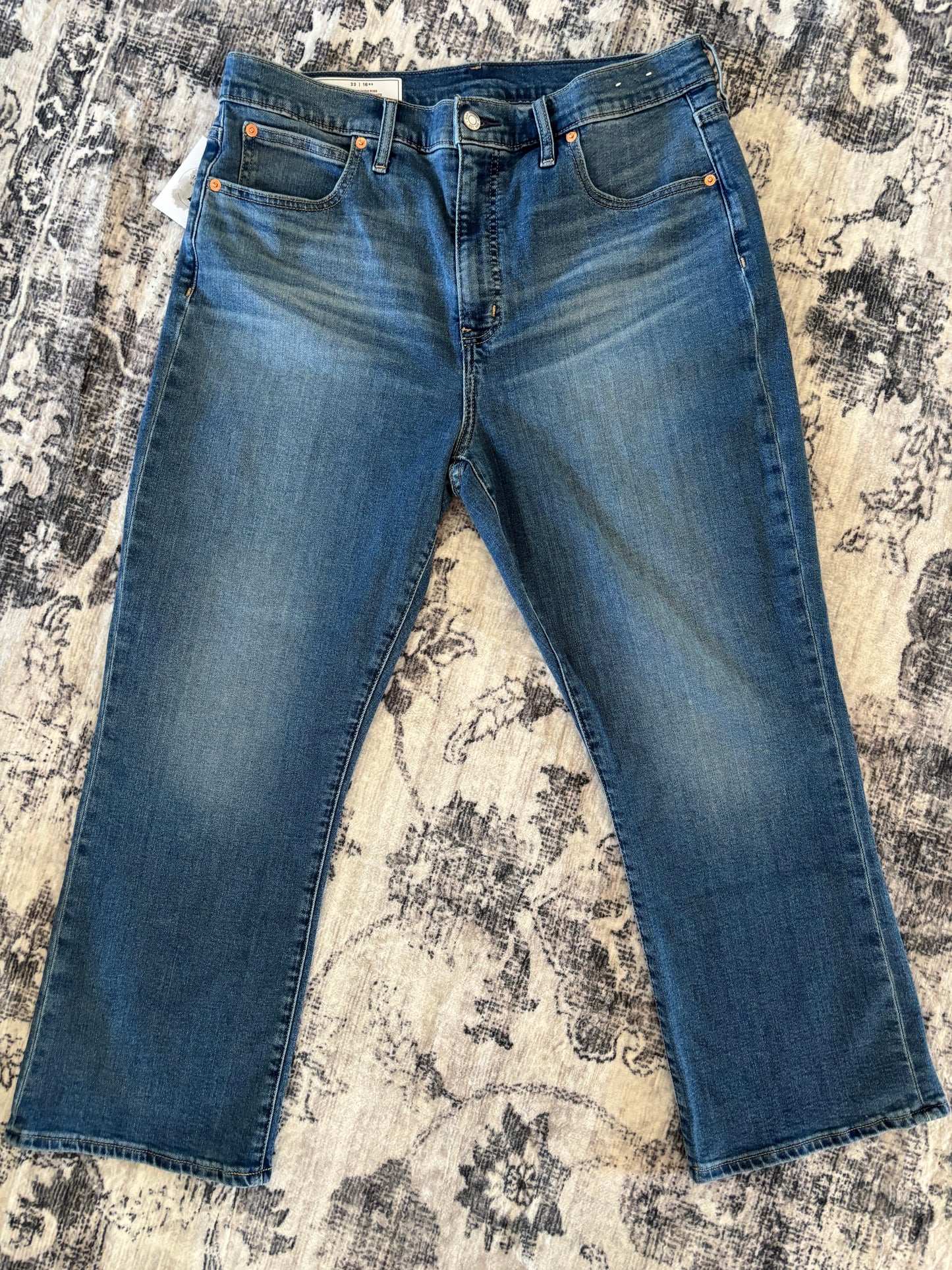 Gap Kick Fit High Rise Denim | Sz 16 (N106N19)